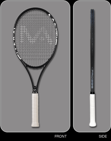 27inch素材テニスラケット マンティス PRO 295 II(G2) 98inch 295g